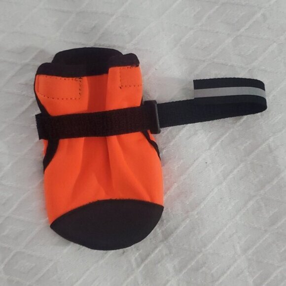 Limited Edition Waterproof Dog Neon Reflective Protective Boots 4 piece Size L - Picture 4 of 14
